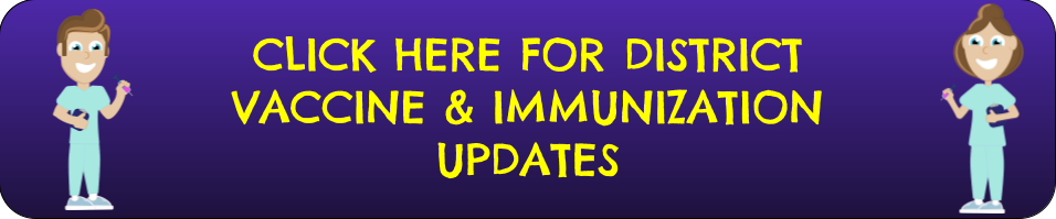 Click here for SAISD information on vaccines and immunizations.